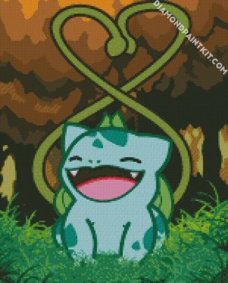 Bulbasaur Pokemon Anime diamond painting