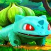 The Bulbasaur Pokemon diamond painting