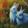 Bunnies And Butterflies diamond painting