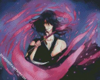 Byakuya Kuchiki Bleach Anime diamond painting