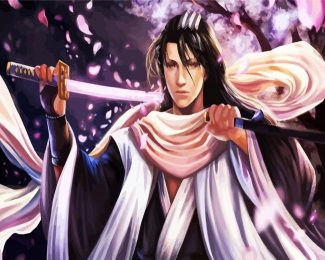 Byakuya Kuchiki Bleach diamond painting