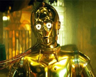 C3po Robot diamond painting