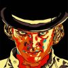 Clockwork Orange Illustration Art diamond painting