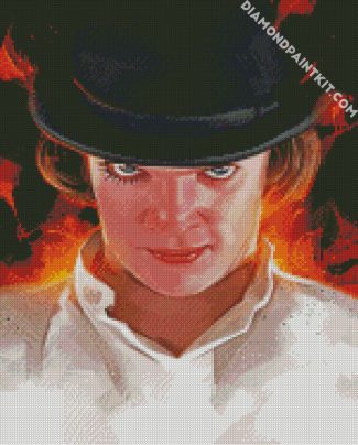 Clockwork Orange Illustration diamond painting