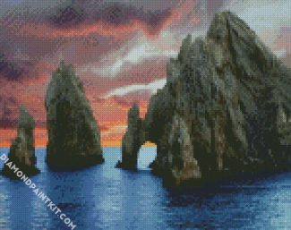 Cabo San Lucas diamond painting