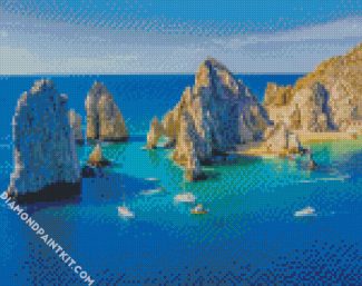 Cabo Seascape diamond painting