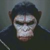 Caesar Planet Of The Apes diamond painting