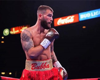 Caleb Plant diamond painting