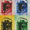 Camera Pop Art diamond painting