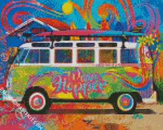 Campervan Art diamond painting