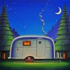 Camping Illustration diamond painting