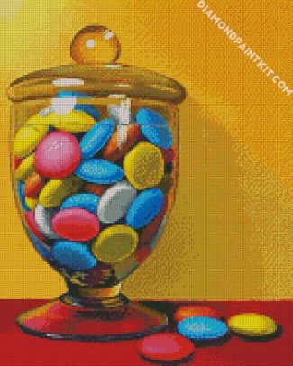 Candies Glass Box diamond painting