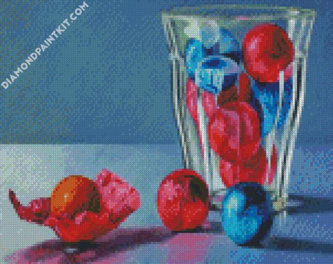 Candies Glass diamond painting