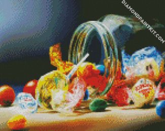 Candies In Jar diamond painting