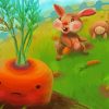 Carrot And Bunny diamond painting