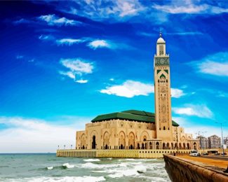 Casablanca Mosque diamond painting