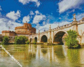 Castel Sant Angelo Vatikan diamond painting