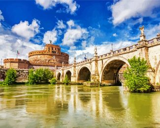 Castel Sant Angelo Vatikan diamond painting