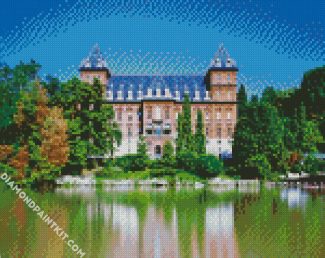 Castello Del Valentino Turin City diamond painting