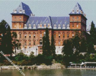 Castello Del Valentino Turin diamond painting