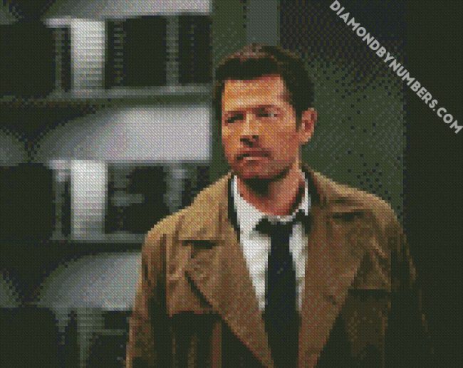 Castiel Supernaturel Series diamond painting