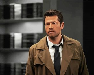 Castiel Supernaturel Series diamond painting