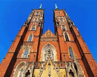 Cathedral Of St John The Baptist Wroclaw diamond painting