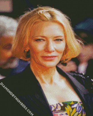 Catherine Elise Blanchett diamond paintingAC