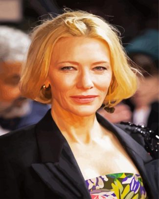 Catherine Elise Blanchett AC diamond painting