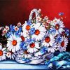 Chamomile Basket diamond painting