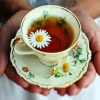 Chamomile Tea In Cup diamond painting