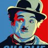 Charlie Chaplin Poster diamond painting