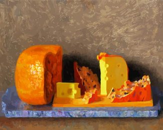 Cheese Still Life diamond painting