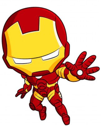 Chibi Iron Man diamond painting