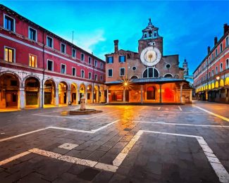 Chiesa Di San Giacomo Di Rialto Burano diamond painting