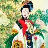 Chinese Girl diamond painting