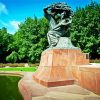 Chopin Monument Warsaw diamond painting