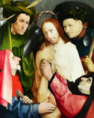 Christ Crowned With Thorns By Bosch diamond painting