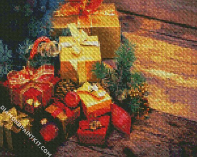 Christmas Gifts diamond painting