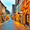 Christmas Vibe In Bavarian Town diamond painting