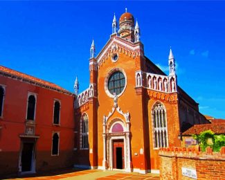 Church Of Madonna Dell Orto Burano diamond painting