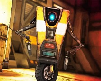 Claptrap Borderlands diamond painting