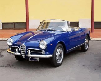 Classic Alfa Romeo diamond painting