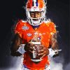 Clemson Tigers Football Player diamond painting