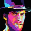 Clint Eastwood Pop Art diamond painting