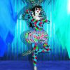 Clown Jester Girl diamond painting