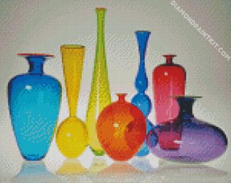 Colorful Glassware diamond painting