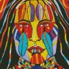 Colorful Indigenous Girl diamond painting