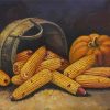 Corn And Pumpkin diamond painting