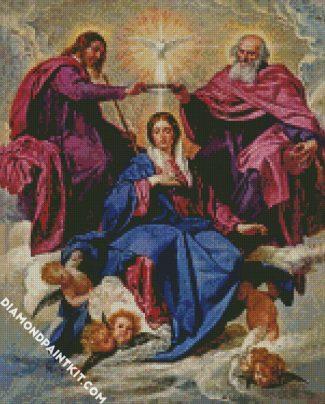 Coronation Of The Virgin Velazquez diamond painting